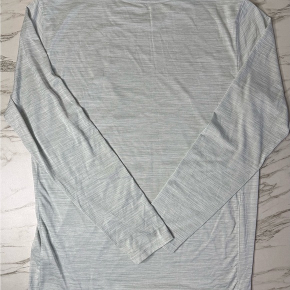 Nike Dri Fit Men's Team Issue Light Grey Beavers Long Sleeve Tee - Picture 4 of 4